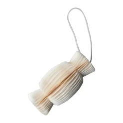 Colgante navideño Paper candy, White