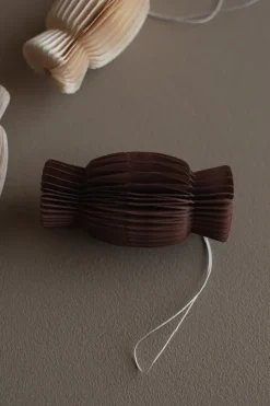 Colgante navideño Paper candy, Dark red