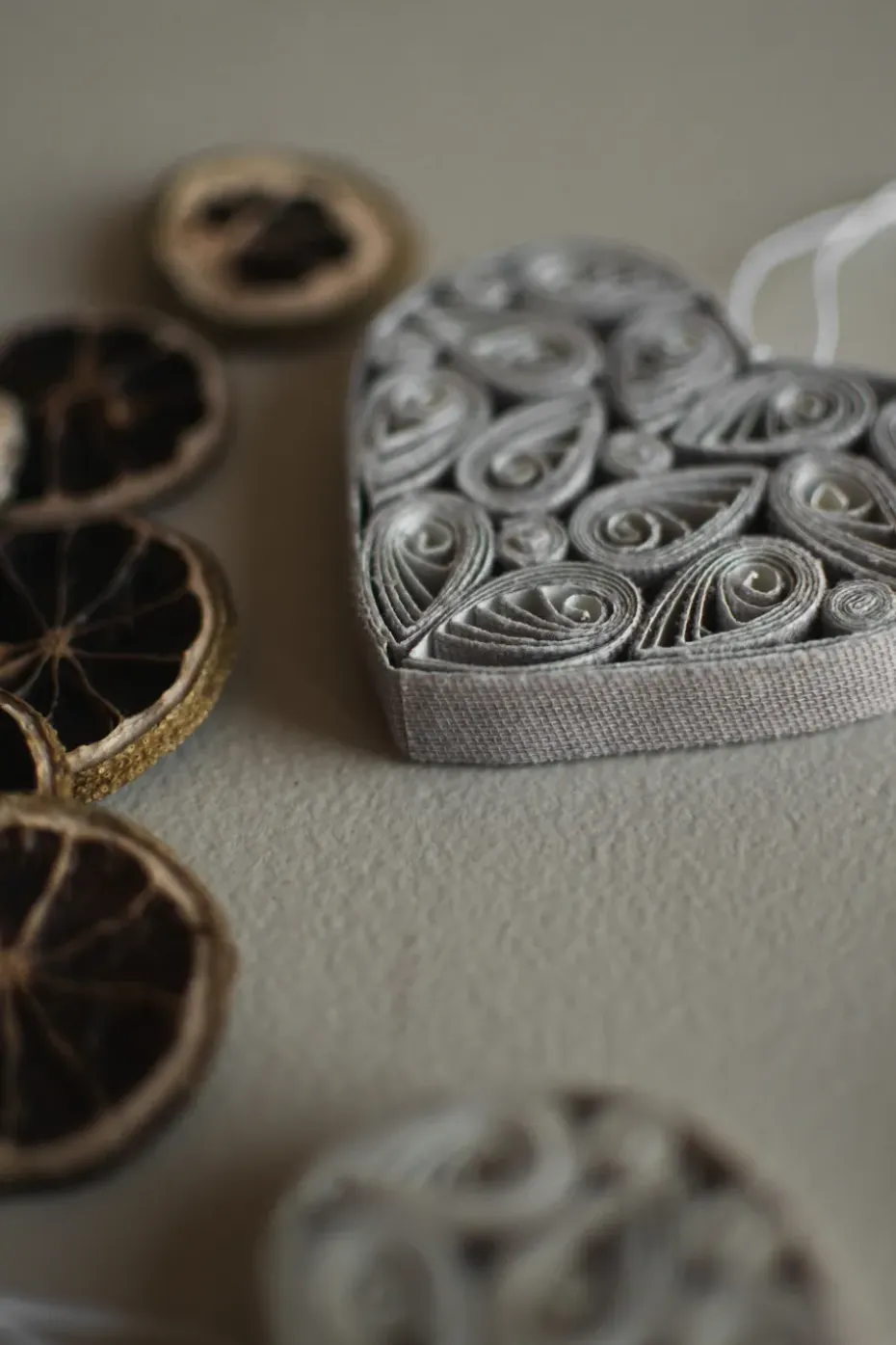 Corazón de papel 8 cm, Topo