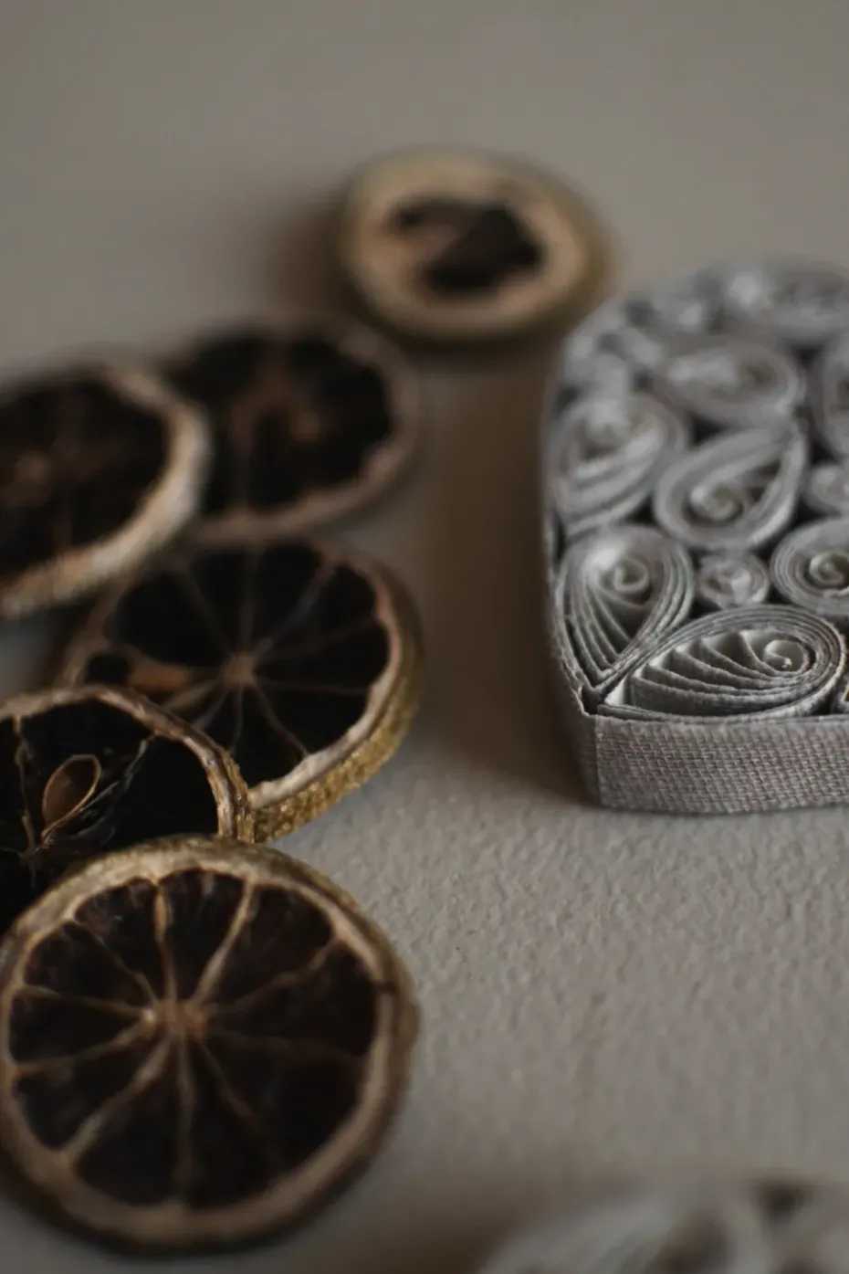 Corazón de papel 8 cm, Topo