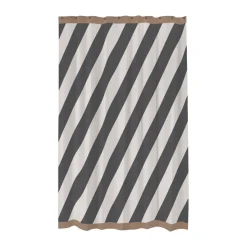 Cortina de ducha Diagonal 150x200 cm, Dark grey
