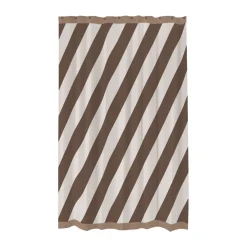 Cortina de ducha Diagonal 150x200 cm, Chocolate