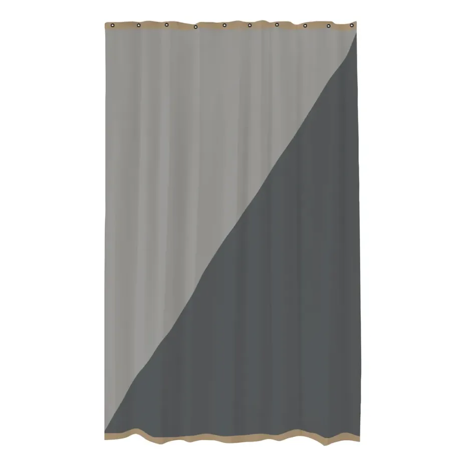 Cortina de ducha Duet 150x200 cm, Gris