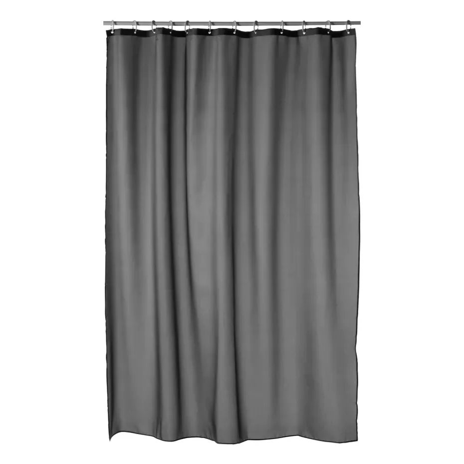 Cortina de ducha Match 200 x 240 cm, extra alto (grafito)
