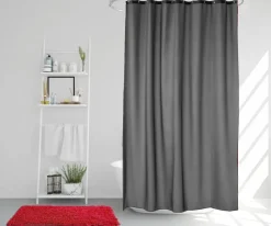 Cortina de ducha Match 200 x 240 cm, extra alto (grafito)