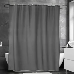 Cortina de ducha Match 200 x 240 cm, extra alto (grafito)