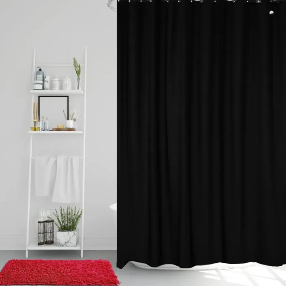 Cortina de ducha Match, negro