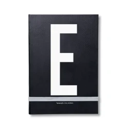Cuaderno de notas Design Letters, E