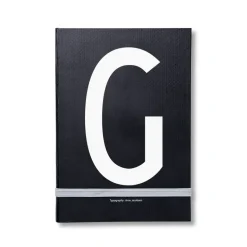 Cuaderno de notas Design Letters, G