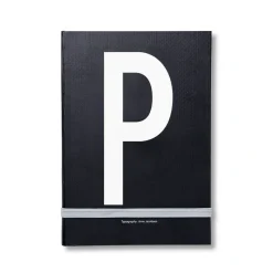 Cuaderno de notas Design Letters, P