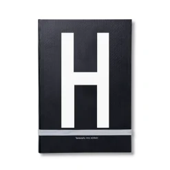 Cuaderno de notas Design Letters, H