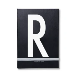 Cuaderno de notas Design Letters, R