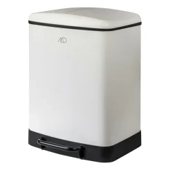 Cubo con pedal Wonda 24 litros, Off white