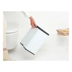 Cubo de basura Bo 12 L, Blanco