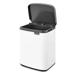 Cubo de basura Bo 7 L, Blanco
