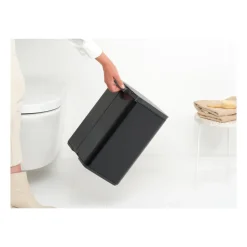 Cubo de basura Bo 12 L, Matte black