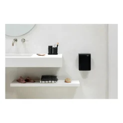 Cubo de basura Bo 4 L, Negro mate