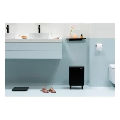 Cubo de basura Bo alto 12 L, Negro mate