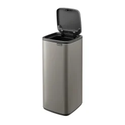 Cubo de basura Bo Touch Bin 30 L, Platino