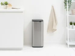 Cubo de basura Bo Touch Bin 30 L, Acero mate antihuellas