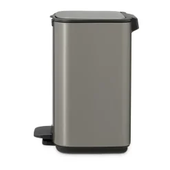 Cubo de basura con pedal Bo 4 L, Platino