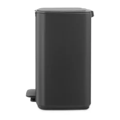 Cubo de basura con pedal Bo 12 L, Mineral Infinite Grey