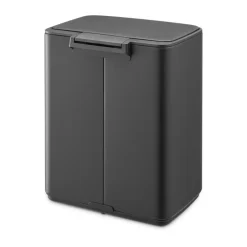 Cubo de basura con pedal Bo 12 L, Mineral Infinite Grey