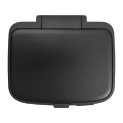 Cubo de basura con pedal Bo 7 L, Negro mate