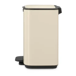 Cubo de basura con pedal Bo 4 L, Beige suave