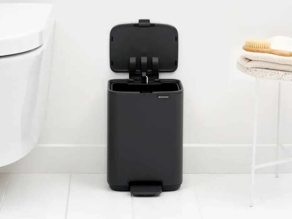 Cubo de basura con pedal Bo 4 L, Mineral Infinite Grey