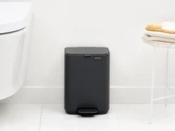 Cubo de basura con pedal Bo 4 L, Mineral Infinite Grey