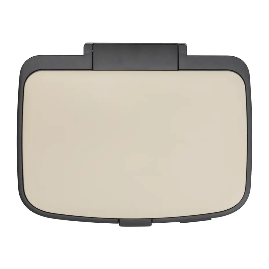 Cubo de basura con pedal Bo 12 L, Beige suave