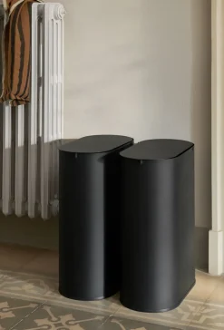 Cubo de basura Enkel medium, Black