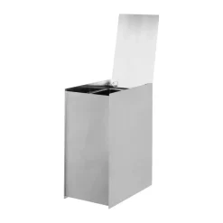 Cubo de basura Sama, Brushed stainless steel