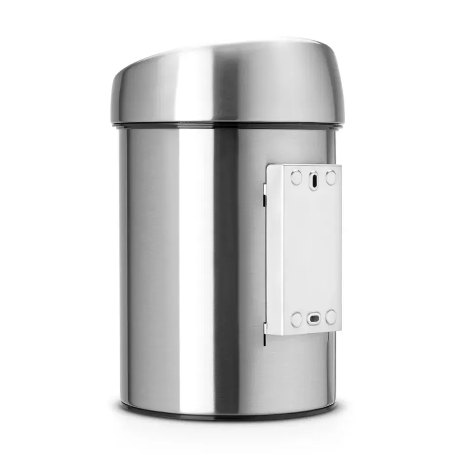 Cubo de basura Touch Bin, 3L, acero mate