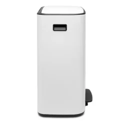 Cubo de pedal Bo 60 L, blanco