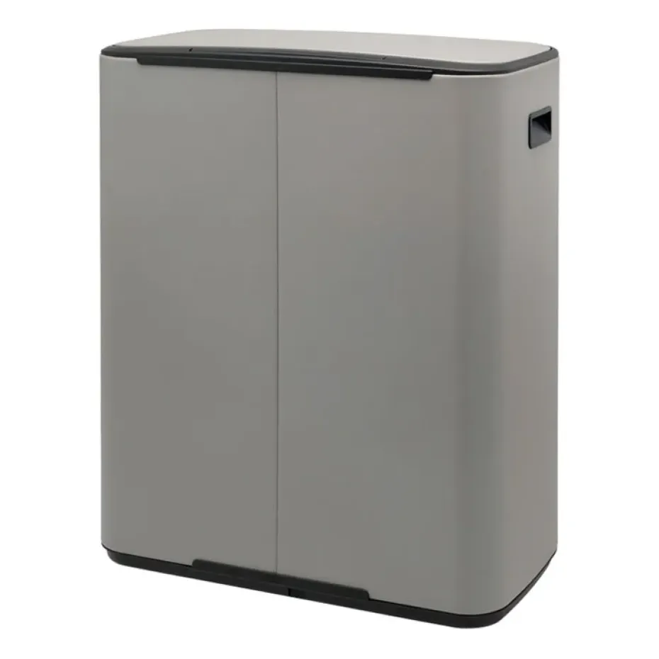 Cubo de pedal Bo 60 L, Mineral concrete grey