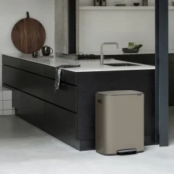 Cubo de pedal Bo 60 L, Platinum