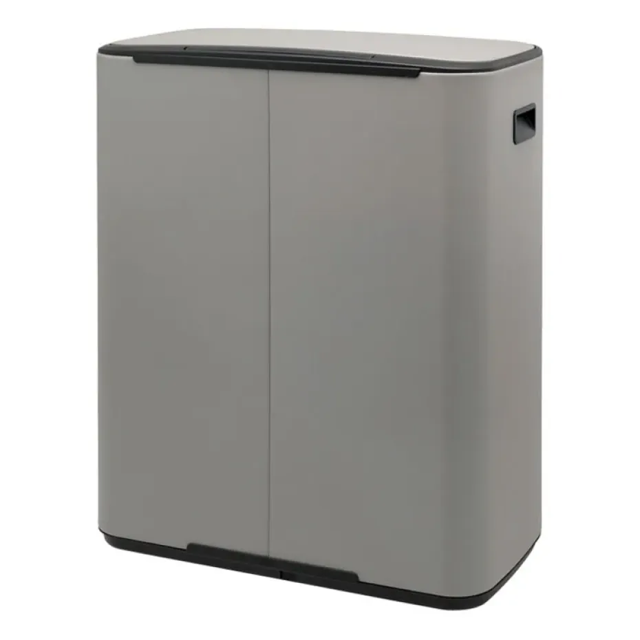 Cubo de pedal Bo 2x30 L, Mineral concrete grey