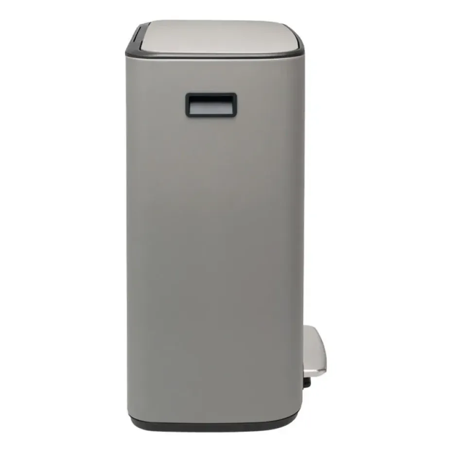 Cubo de pedal Bo 2x30 L, Mineral concrete grey