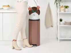 Cubo de pedal new Icon 30L, Satin Taupe