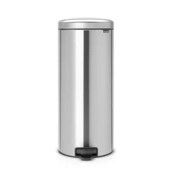 Cubo de pedal new Icon 30L, acero mate