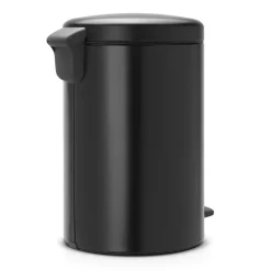 Cubo de pedal newIcon 20L, Matt black (negro)