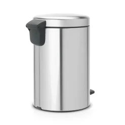 Cubo de pedal newIcon 12L, matt steel fingerprint proof