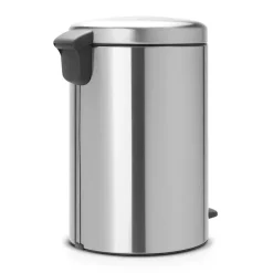 Cubo de pedal newIcon 20L, Matt steel