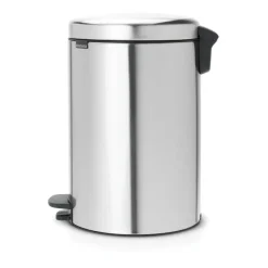 Cubo de pedal newIcon 20L, Matt steel fingerprint proof