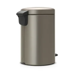 Cubo de pedal newIcon 12L, platinum