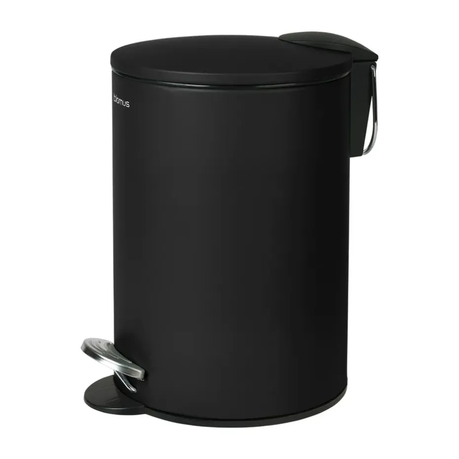 Cubo de pedal Tubo 3 L, Black