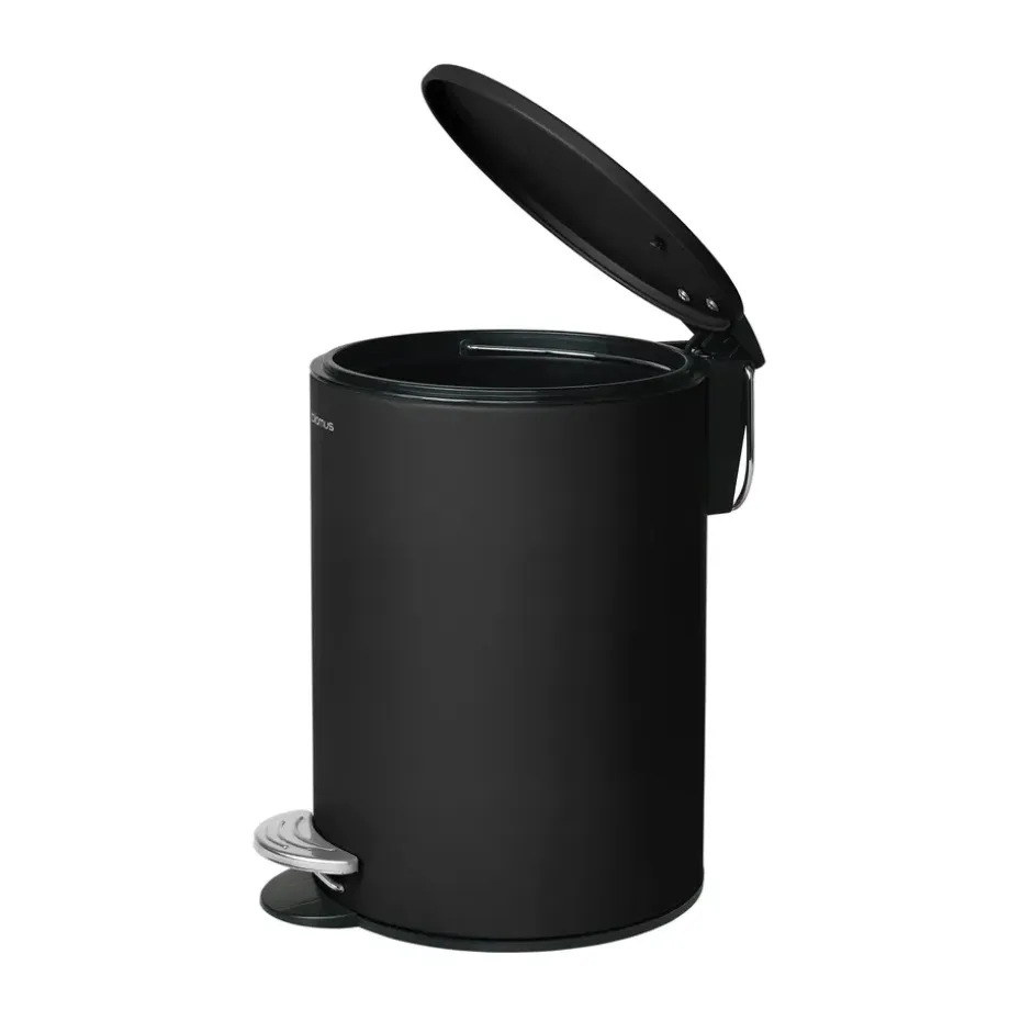 Cubo de pedal Tubo 3 L, Black