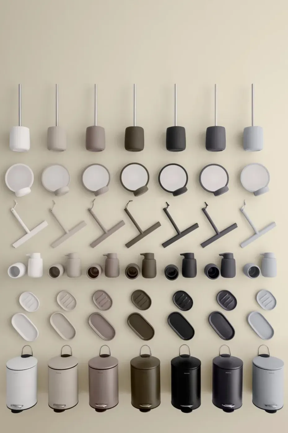 Cubo de pedal Tubo 3 L, Sand